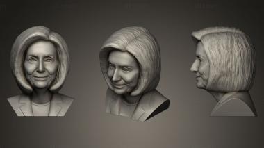 3D модель Нэнси Пелоси (STL)